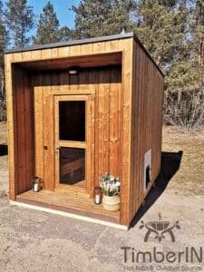 Outdoor modern mini sauna (14)