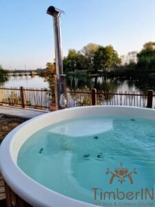 Wood burning heated hot tubs with jets – timberin rojal (1)