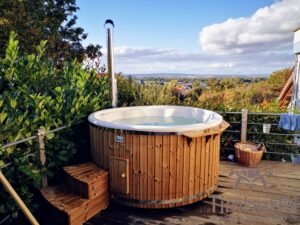 Wood burning heated hot tubs with jets – TimberIN Rojal 4 2