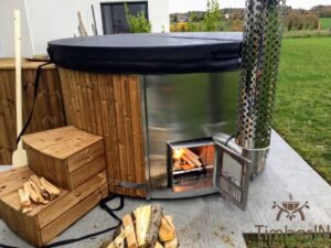 Wood fired hot tub with jets – timberin rojal (1)