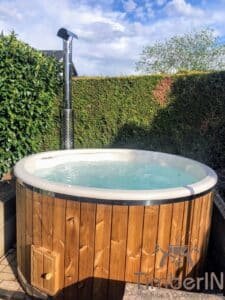 Wood fired hot tub with jets – TimberIN Rojal 2 2