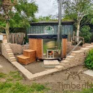 Wood fired hot tub with jets – timberin rojal (2)