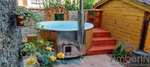 Wood fired hot tub with jets – TimberIN Rojal 5 4