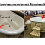Fiberglass top edge and fiberglass lid