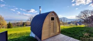 Outdoor garden sauna pod – iglu (2)