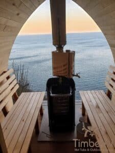 Outdoor home sauna pod (2)