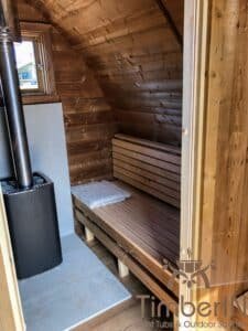 Outdoor home sauna pod (4)