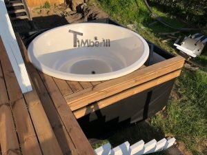 Wellness Hot Tub With External Wood Fired Burner (5)