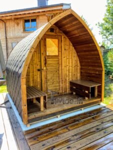 Outdoor Garden Sauna Pod – Iglu 3