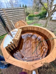 Barrel wooden hot tub deluxe thermowood (3)
