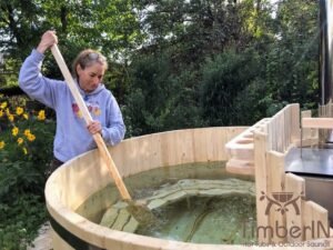 Wooden hot tub cheap model (3)