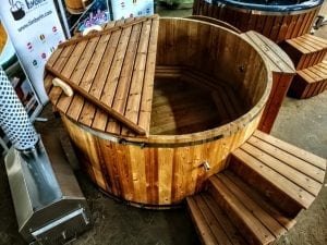 Wooden Hot Tub Thermo Wood Basic Air Bubble And LED (5)