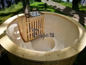 Fiberglass wellness basic with inside heater 16