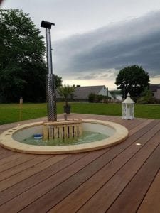 Sunken Patio Hot Tub Jacuzzi (10)