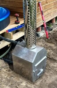Log Burner for Hot Tub