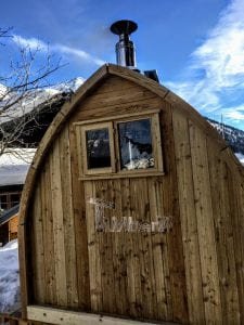 Outdoor Garden Sauna Igloo Design (5)