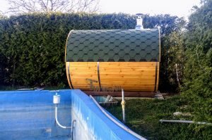 Outdoor Barrel Round Sauna (2)