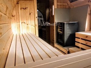Outdoor Barrel Round Sauna (5)