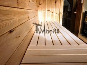 Outdoor Barrel Round Sauna (6)