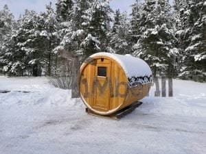 Outdoor Garden Sauna With Full Panoramic Glass (6)