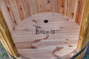 Outdoor wooden shower 6