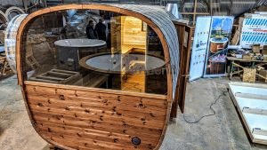 Rectangular Barrel Wooden Outdoor Sauna (32)