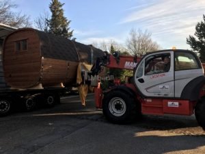 Rectangular Barrel Wooden Sauna (3)