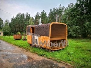 Rectangular Wooden Outdoor Sauna 13