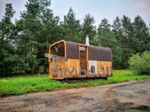 Rectangular Wooden Outdoor Sauna 14