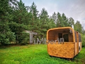 Rectangular Wooden Outdoor Sauna 16