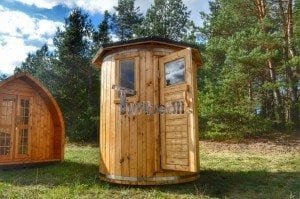 Wooden vertical sauna Harvia 6