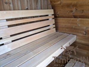 Outdoor sauna small mini for 2 4 persons 12