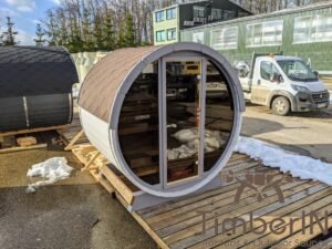 Outdoor sauna small mini for 2 4 persons (14)