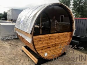 Outdoor sauna small mini for 2 4 persons (41)