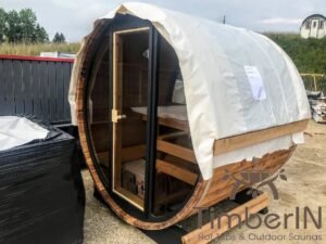 Outdoor sauna small mini for 2 4 persons (42)