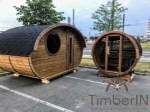 Outdoor sauna small mini for 2 4 persons (43)