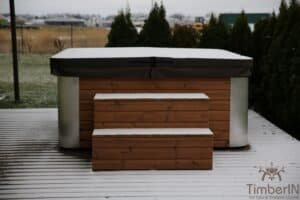 Square acrylic large spa hot tub (2)