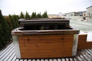 Square acrylic large spa hot tub (71)