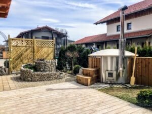 Integrated Wood-Fired Stove for Hot Tub – 30 KW 316 Stainless Steel
